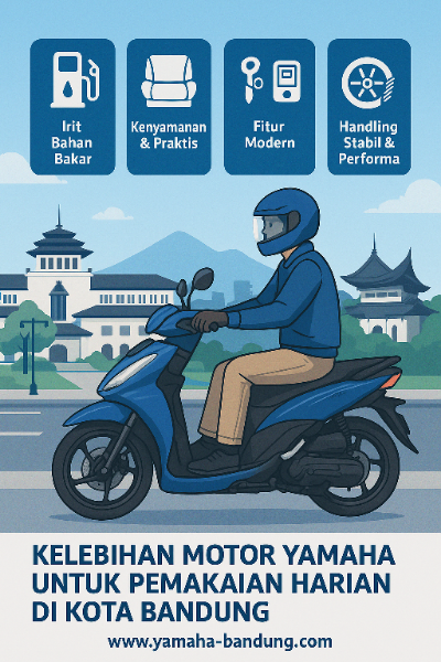 Kelebihan Motor Yamaha untuk Pemakaian Harian di Kota Bandung